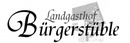 Landgasthof Bürgerstüble Logo Landgasthof Bürgerstüble