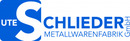 Ute Schlieder Metallwarenfabrik GmbH Logo Ute Schlieder Metallwarenfabrik GmbH