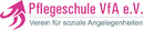 Pflegeschule VfA e.V. Verein für soziale Angelegenheiten Logo Pflegeschule VfA e.V. Verein für soziale Angelegenheiten