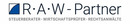 RAW-Partner PartG mbB, Wirtschaftsprüfungsgesellschaft, Steuerberatungsgesellschaft, Rechtsanwälte Logo RAW-Partner PartG mbB, Wirtschaftsprüfungsgesellschaft, Steuerberatungsgesellschaft, Rechtsanwälte