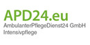 APD24-AmbulanterPflegeDienst24 GmbH Berlin und Brandenburg Logo APD24-AmbulanterPflegeDienst24 GmbH Berlin und Brandenburg
